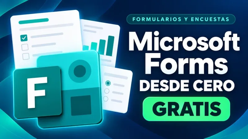 Portada de Microsoft Forms desde cero