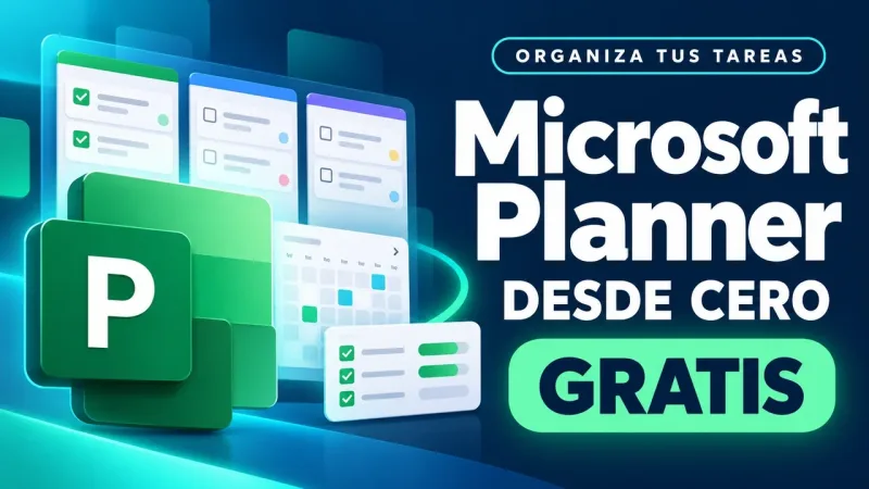 Portada de Microsoft Planner desde cero